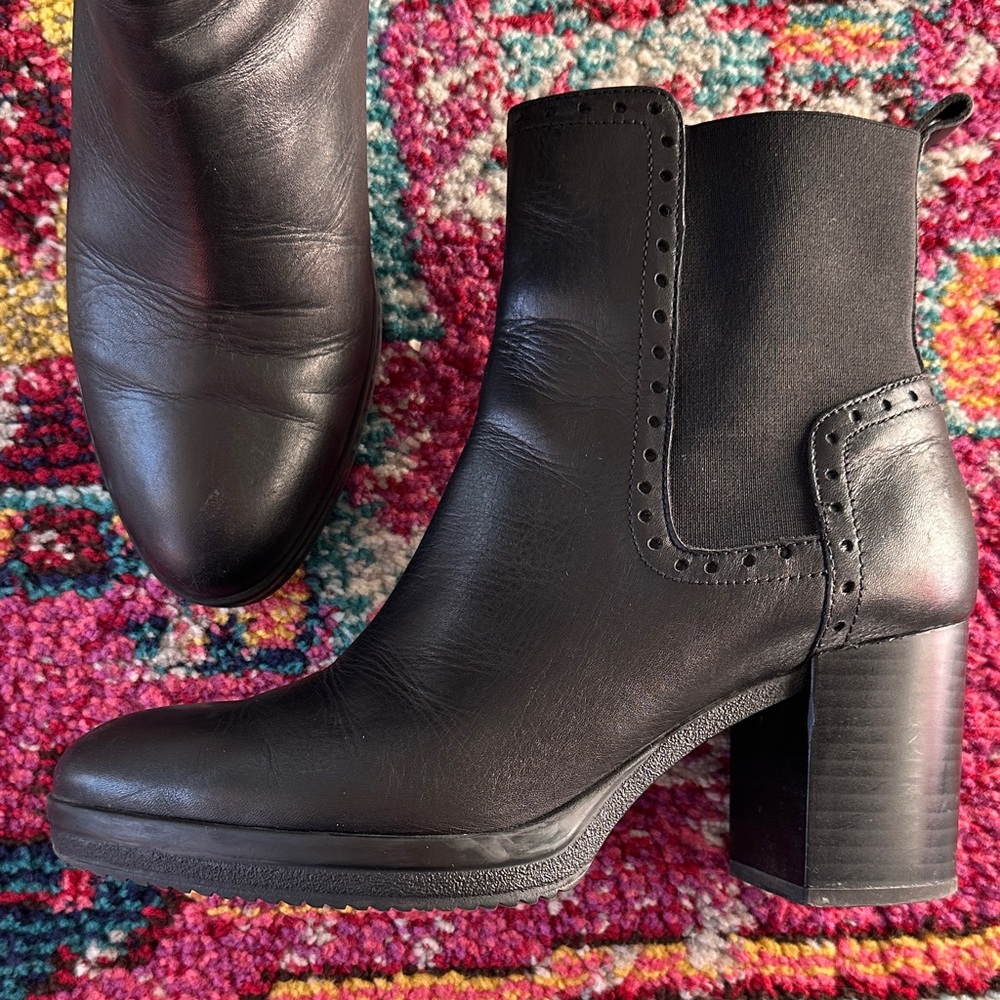 GEOX Black Ankle Boots